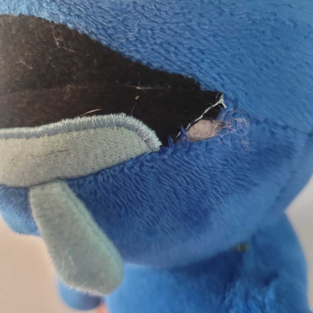 Blue Plush Monster Toy - Picture 2 of 2